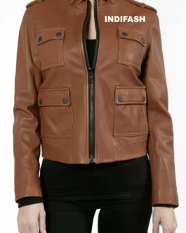 Mens Leather Jacket - LJM007