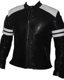 Mens Leather Jacket - LJM079