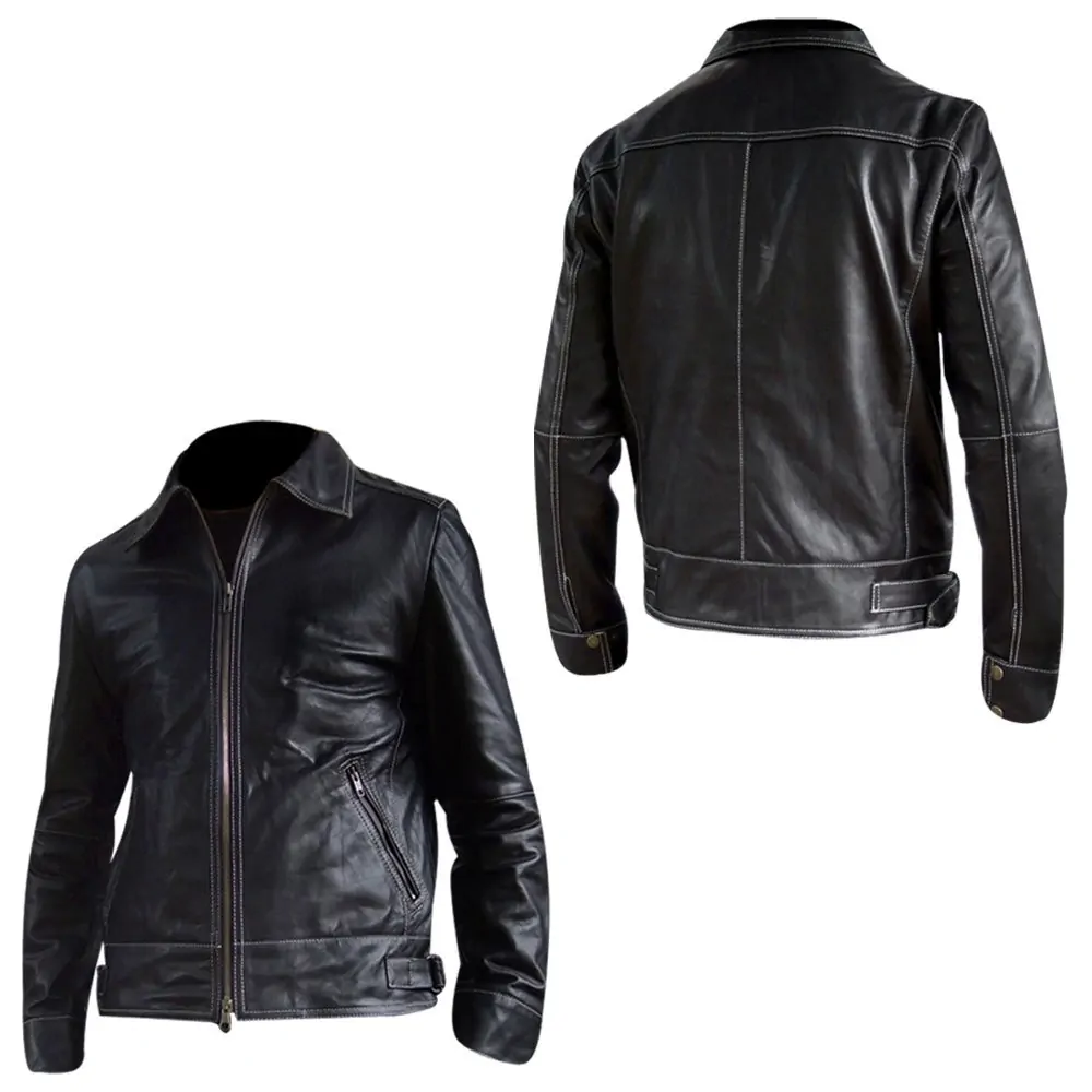 Mens Leather Jacket - LJM082