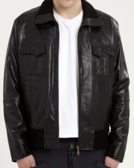 Mens Leather Jacket - LJM090