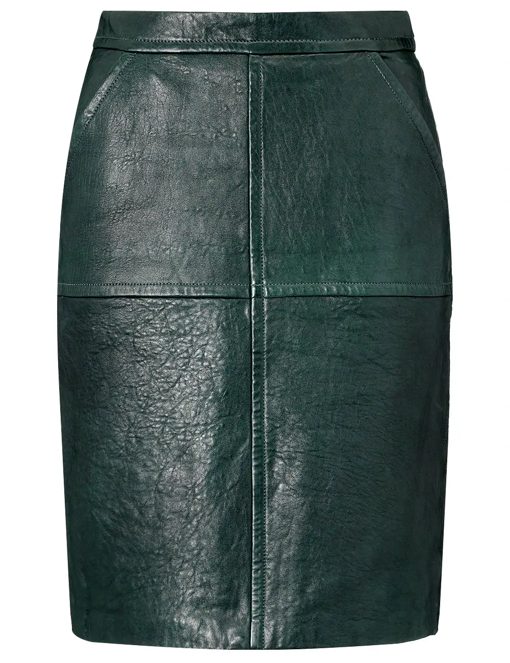 Womens Leather Skirts & Shorts - LSK077