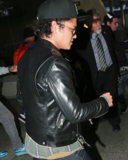 Bruno Mars Leather Jacket