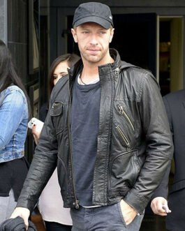 Chris Martin Leather Jacket