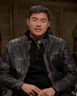 Henry Golding Snake Eyes Leather Jacket