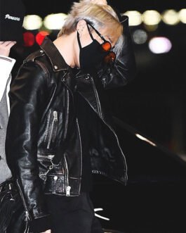 Park Jimin Leather Jacket