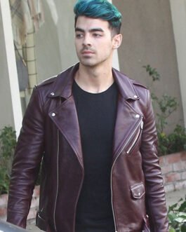 Joe Jonas Leather Jacket