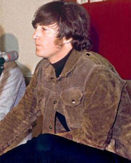 John Lennon Rubber Soul (The Beatles) Suede Jacket