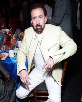 Nicolas Cage Leather Jacket