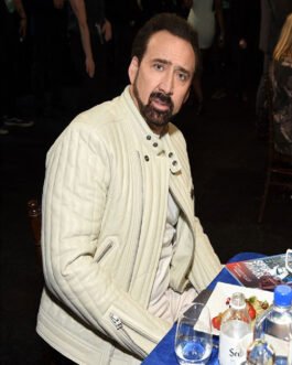 Nicolas Cage Leather Jacket