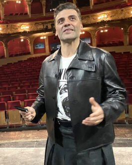 Oscar Isaac Leather Jacket