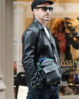 Robert Downey Jr. Leather Jacket #3