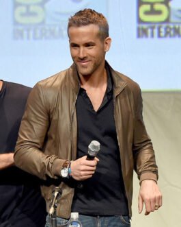 Ryan Reynolds Leather Jacket