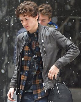 Tom Holland Leather Jacket