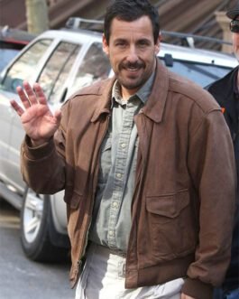 Adam Sandler The Meyerowitz Stories Leather Jacket