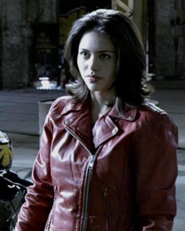 Alyssa Diaz Ben 10: Alien Swarm Leather Jacket