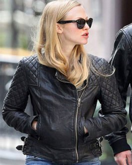 Amanda Seyfried Leather Jacket