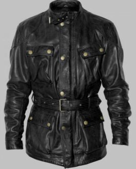 Benjamin Button Leather Jacket