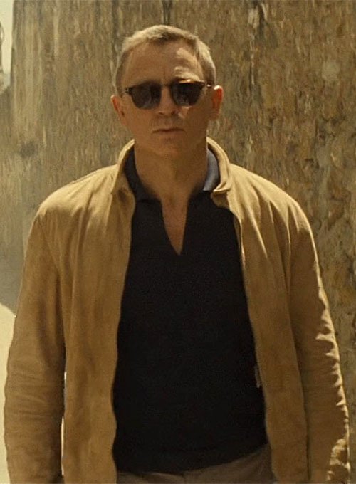 Daniel Craig Spectre Leather Jacket - IndiFash.com