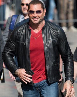 Dave Bautista Leather Jacket