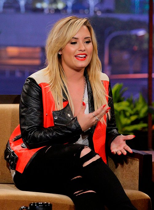 Demi Lovato Leather Jacket