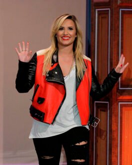 Demi Lovato Leather Jacket