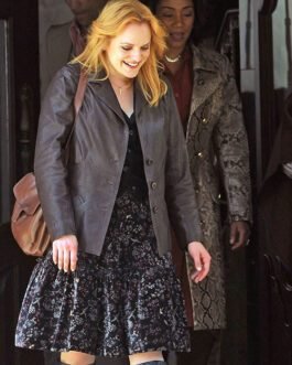 Elisabeth Moss The Kitchen Leather Jacket