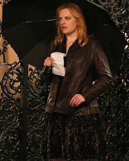 Elisabeth Moss The Kitchen Leather Jacket