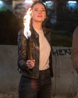 Emma Stone Zombieland: Double Tap Leather Jacket