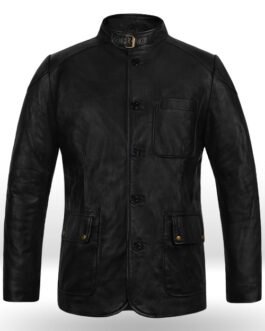 Hugh Jackman Real Steel Leather Jacket