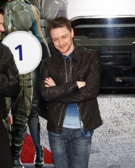 James Mcavoy Leather Jacket #1