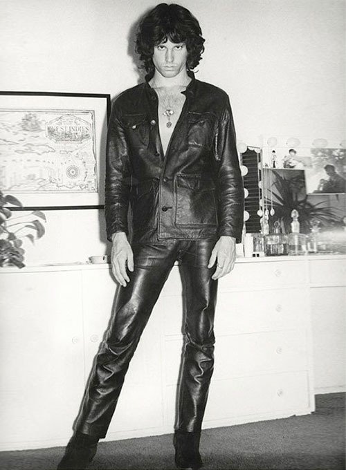 Jim Morrison Leather Jacket # 2