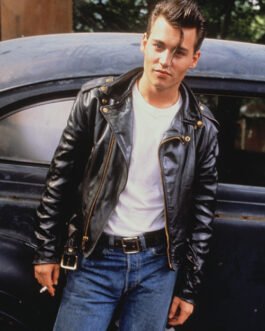 Johnny Depp Cry- Baby Leather Jacket