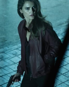 Keri Russell The Americans Leather Jacket