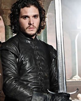 Kit Harington Game Of Thrones Leather Jacket