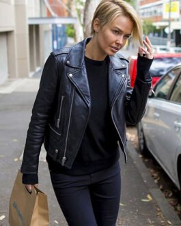 Lara Bingle Leather Jacket