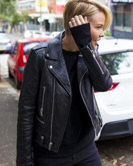 Lara Bingle Leather Jacket