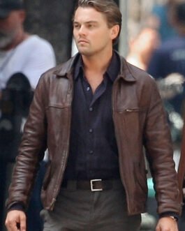 Leonardo Dicaprio Inception Leather Jacket
