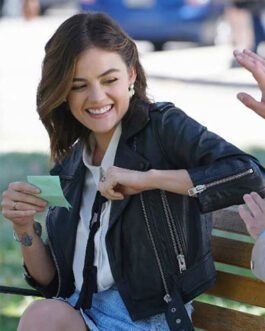 Lucy Hale Pretty Little Liars Leather Jacket