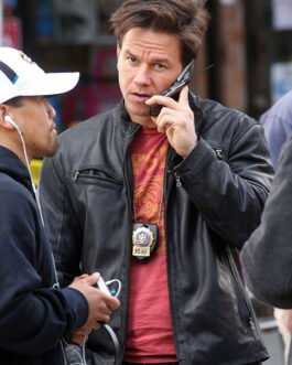 Mark Wahlberg The Other Guys Leather Jacket