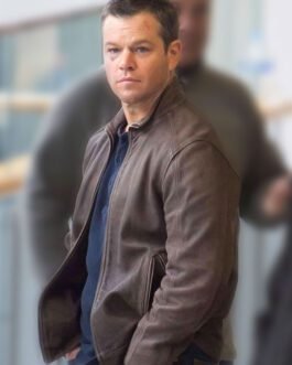 Matt Damon Jason Bourne Leather Jacket