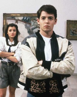 Matthew Broderick Ferris Bueller'S Day Off Leather Jacket