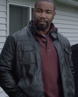 Michael Jai White Chain Of Command Leather Jacket