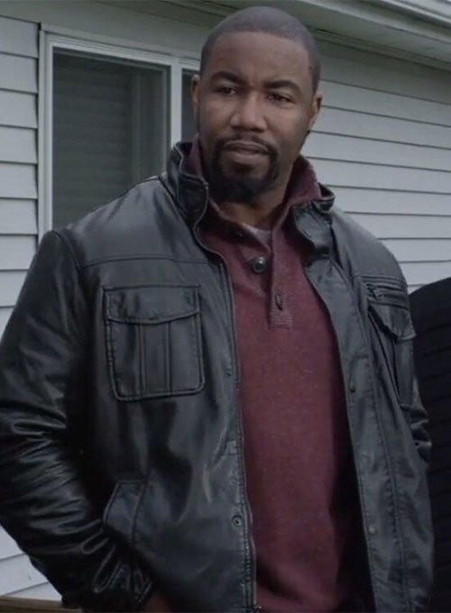 Michael Jai White Chain Of Command Leather Jacket