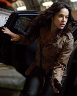 Michelle Rodriguez Furious 7 Leather Jacket