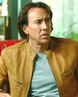 Next Nicolas Cage (Chris Johnson) Leather Jacket