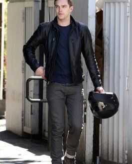 Nicholas Hoult Leather Jacket