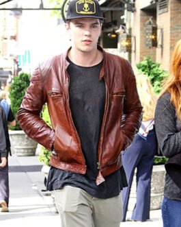 Nicholas Hoult Mad Max: Fury Road Leather Jacket