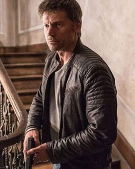 Nikolaj Coster-Waldau Domino Leather Jacket