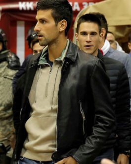 Novak Djokovic Leather Jacket