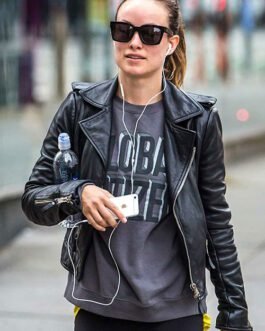 Olivia Wilde Leather Jacket